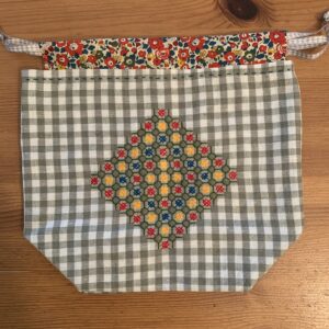 Chicken Scratch Embroidery Bag