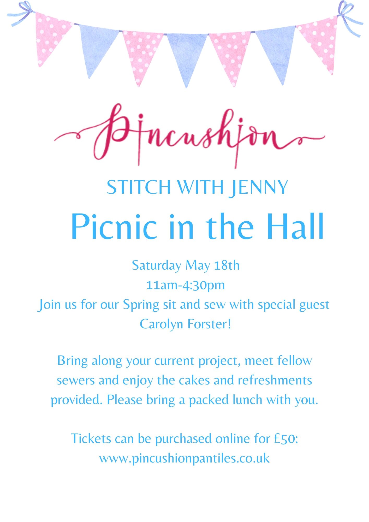 SOLD OUT – Picnic in the Hall